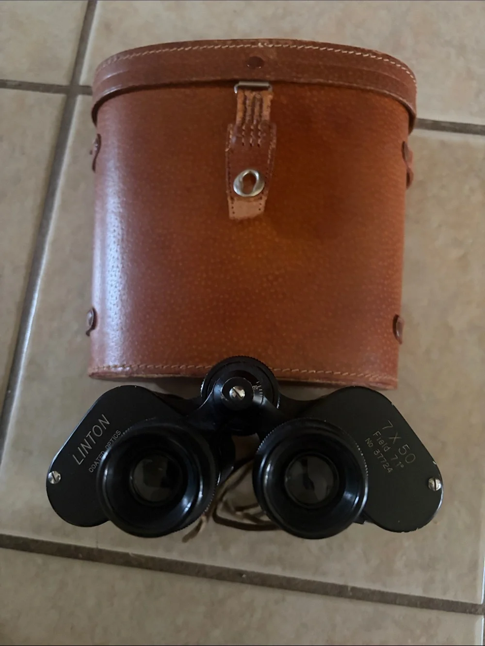 7x50 Black Compact Binoculars - Lightweight Field Optics